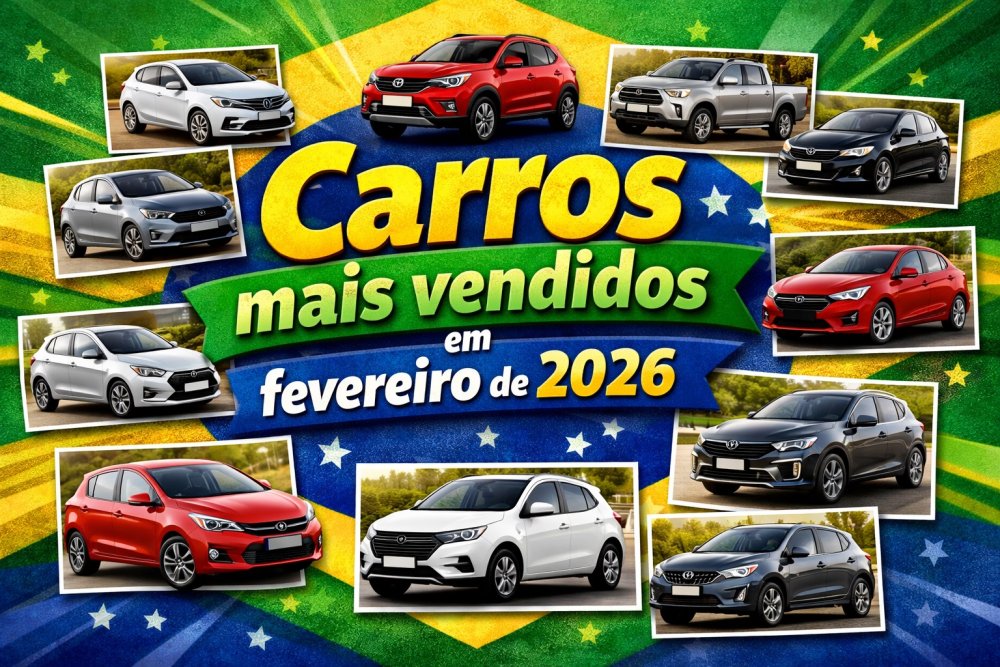 Veja a lista dos 50 carros 0 km mais vendidos no Brasil em fevereiro de 2026