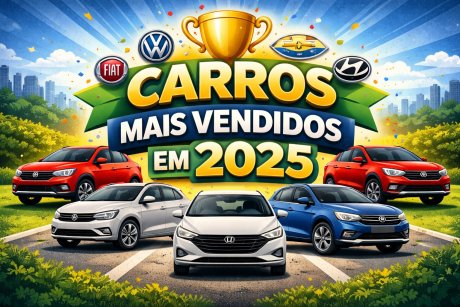 Confira a lista dos 100 carros zero km mais vendidos no ano de 2025